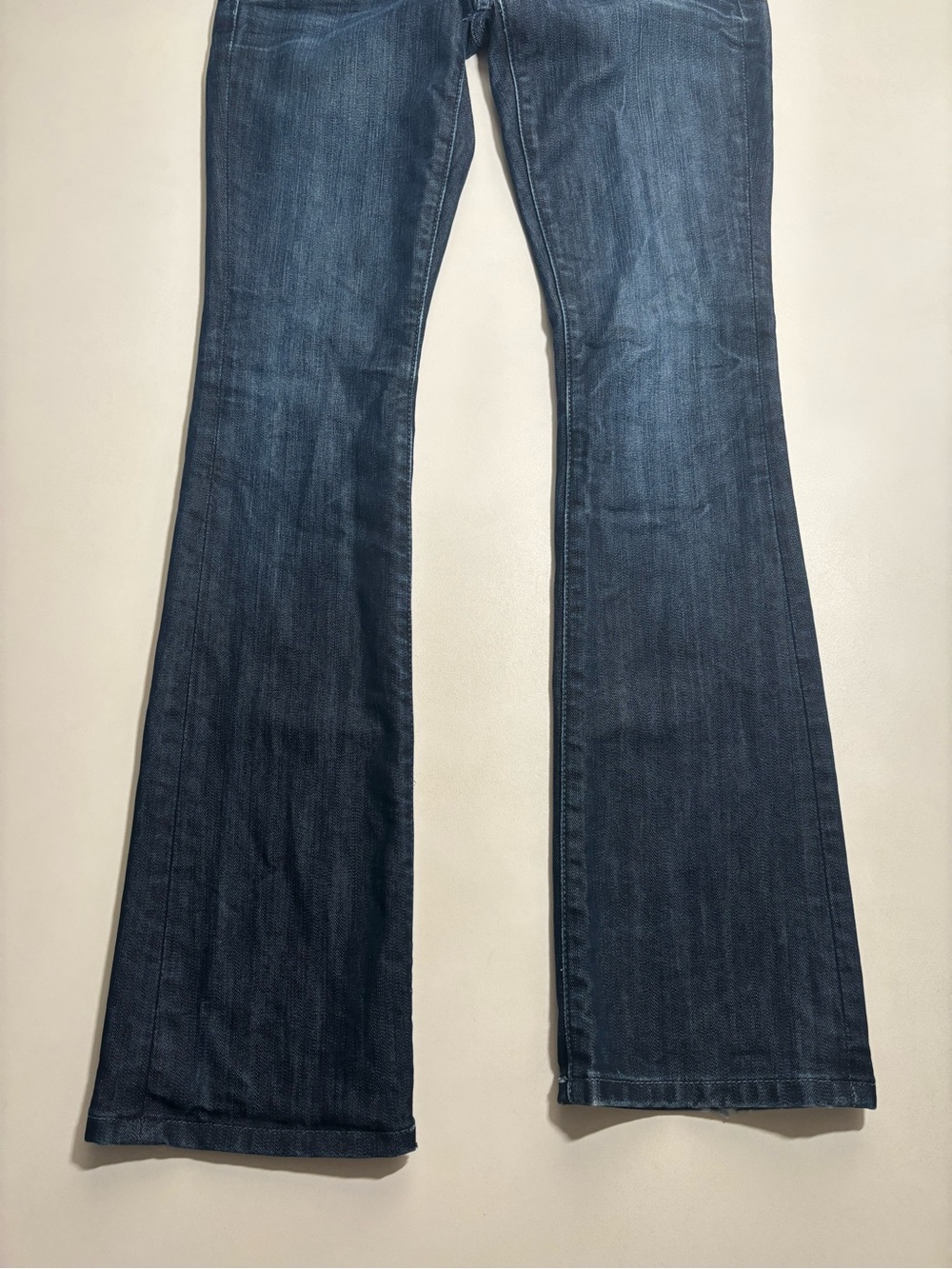 Guess premium Y2K Dark Blue Flare Jeans for Women size 25 grunge - Picture 6 of 13